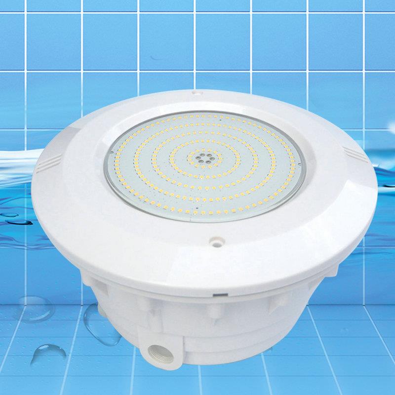 LED入式灌胶具嵌入式泳泳池灯 嵌七彩渐变水下照明灯 1V无线2遥控