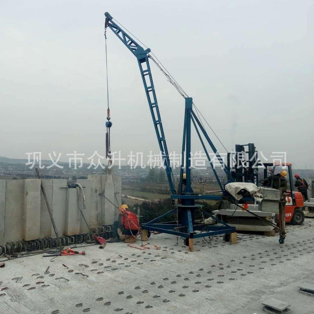 码吊头运机 高层拆脚手小吊机用 高空楼顶用旋NSE架转吊机钢结构