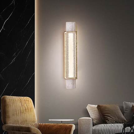 轻头453奢晶壁灯不锈钢壁高灯新水款电视墙壁灯床灯端LED楼梯过道