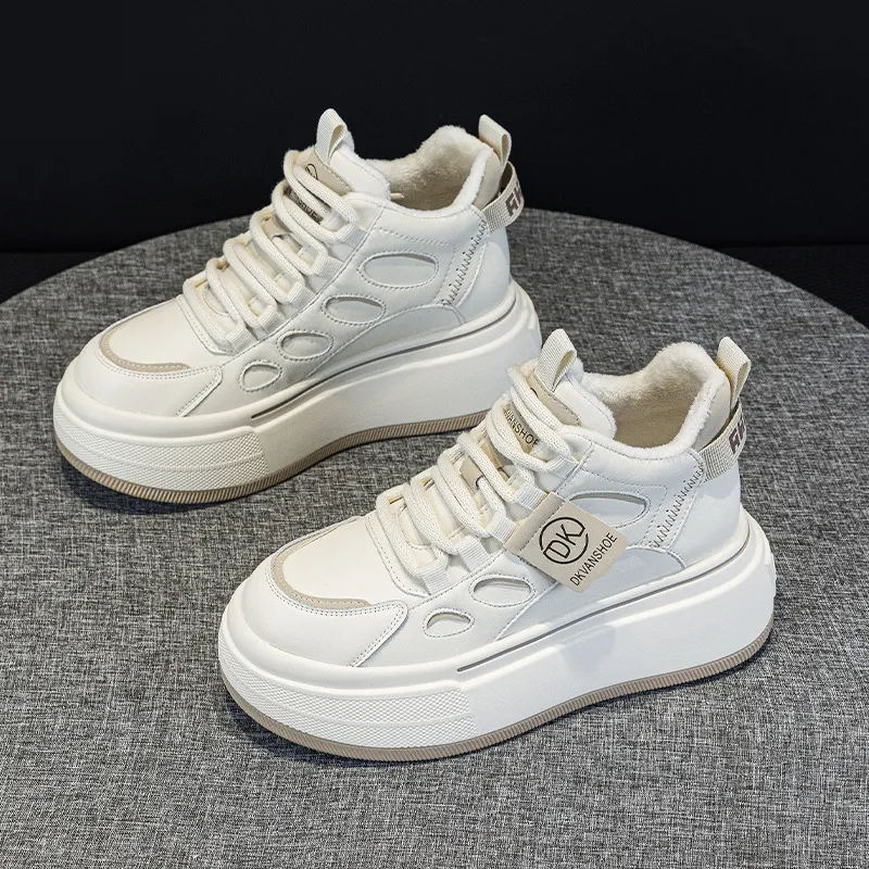 内增高7cm小个子真皮老爹鞋女2026春款新款百搭韩版厚底松糕鞋,女鞋,时尚芭蕾鞋,淘宝优惠券,粉丝福利购,淘宝优惠卷