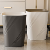 客厅垃圾桶家用高档加大号厕所卫生间卧室厨房宿舍办公室压圈纸篓