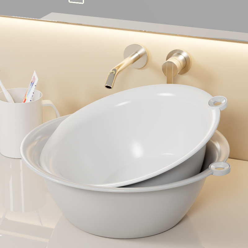 婴儿洗脸盆家用大号新生儿童宝宝洗屁屁洗脚塑料盆三件套加厚小盆,家庭/个人清洁工具,脸盆,淘宝优惠券,粉丝福利购,淘宝优惠卷