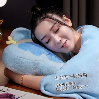 汽车抱枕车用被子两用车载靠枕办公室午睡枕头毯子二合一2025新款
