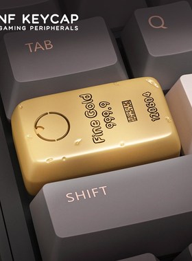 三角洲行动显卡键帽金块个性按键帽红狼机械键盘键帽创意esc