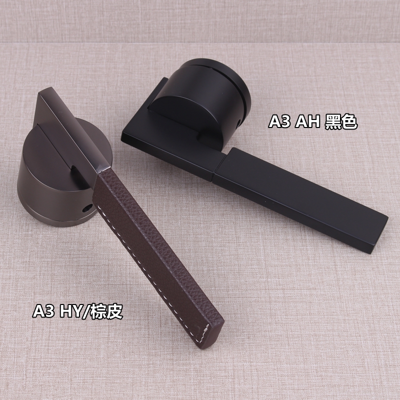 隐形门单面把手灰黑色暗门拉手单边背景I墙室内房间明装暗藏门执