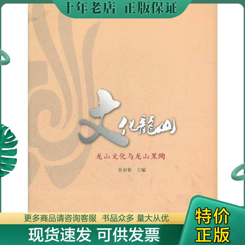 正版现货9787548803515 文化龙山 龙山文化与龙山黑陶 黄治修 济南出版社