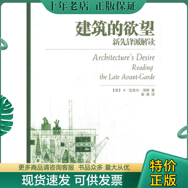 正版现货9787121160738 建筑的欲望:新先锋派解读 (美)海斯 著,谢靖 译 电子工业出版社
