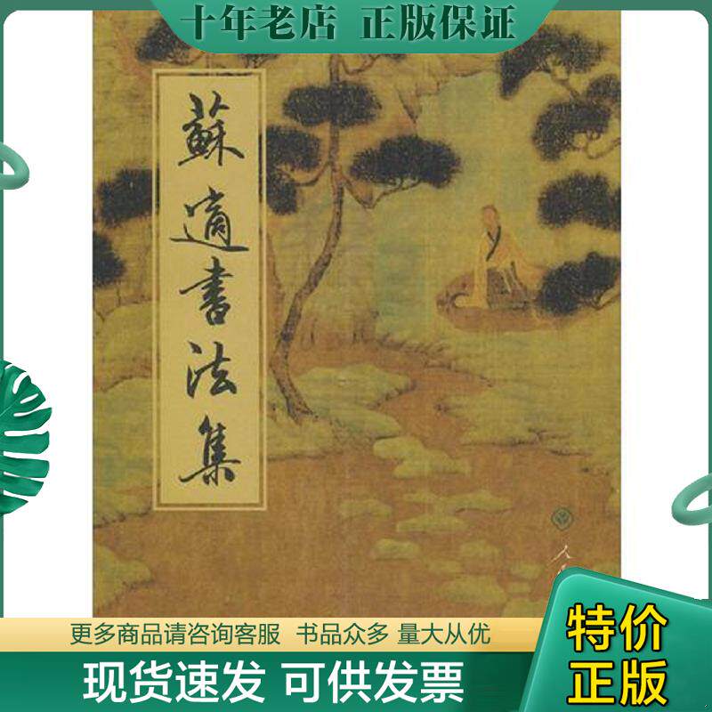 正版现货9787107193934 苏适书法集 苏适书 人民教育出版社