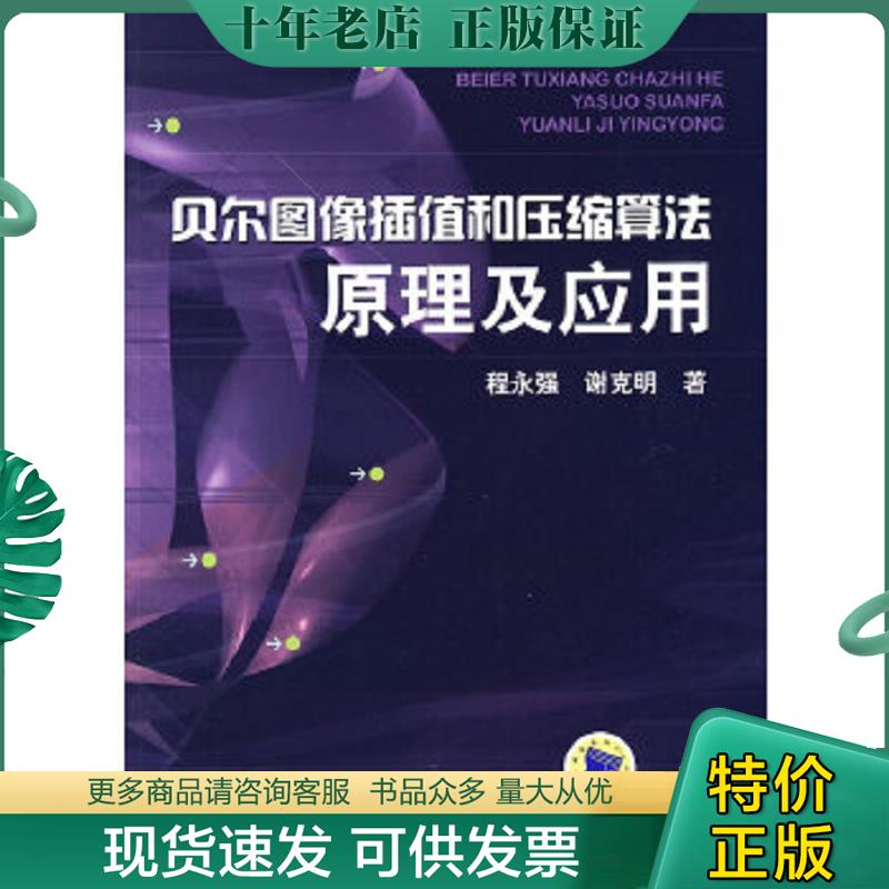 正版现货9787111304579 贝尔图象插值和压缩算法原理及应用 程永强,谢克明著 机械工业出版社