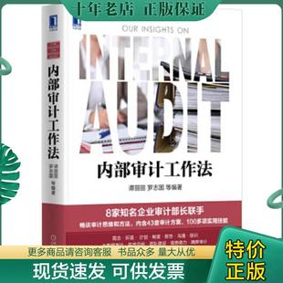 正版现货9787111558453 内部审计工作法 谭丽丽罗志国 机械工业出版社
