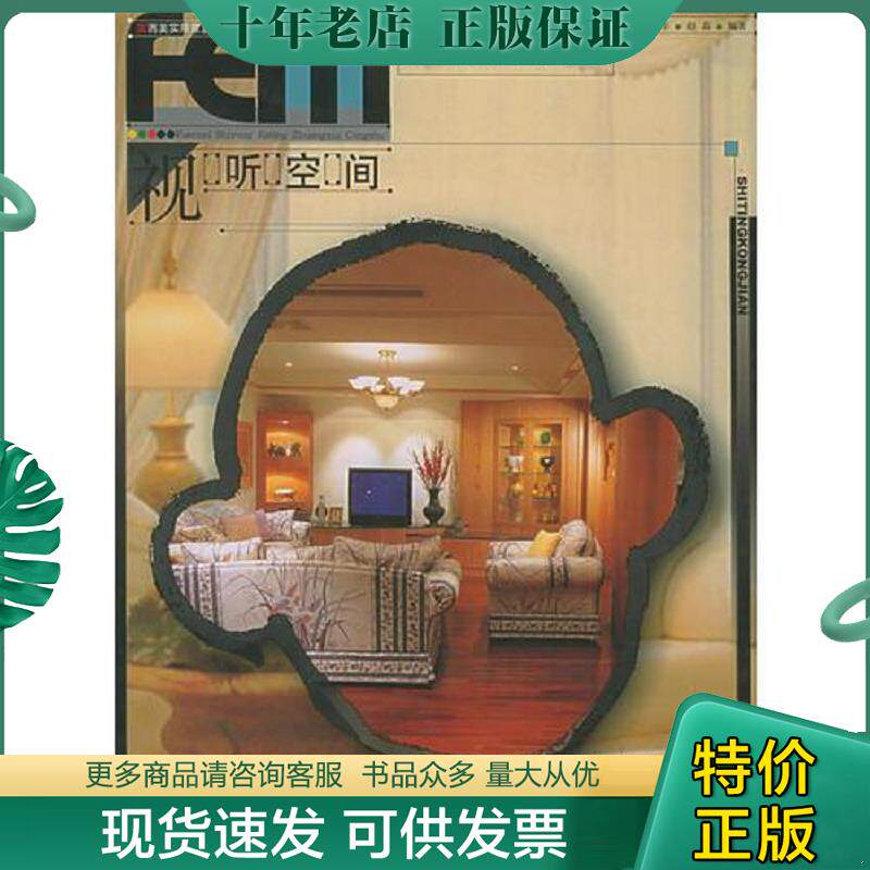 正版现货9787806414668 视听空间——富而美实用家庭装修丛书 姜佰林等编著 中原农民出版社发行部