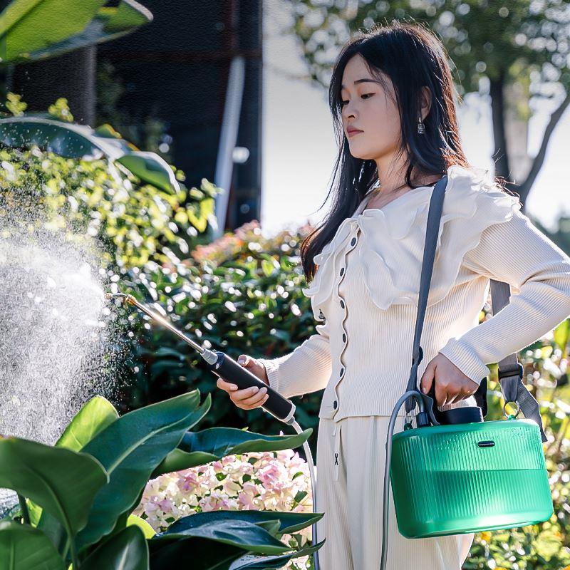 5L电动喷壶浇花神器便携喷雾器喷水壶喷药水枪充电家用消毒喷洒器