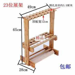 渔具店货架海杆鱼竿多功能展示架陈列架家用手杆路亚台球杆收纳架