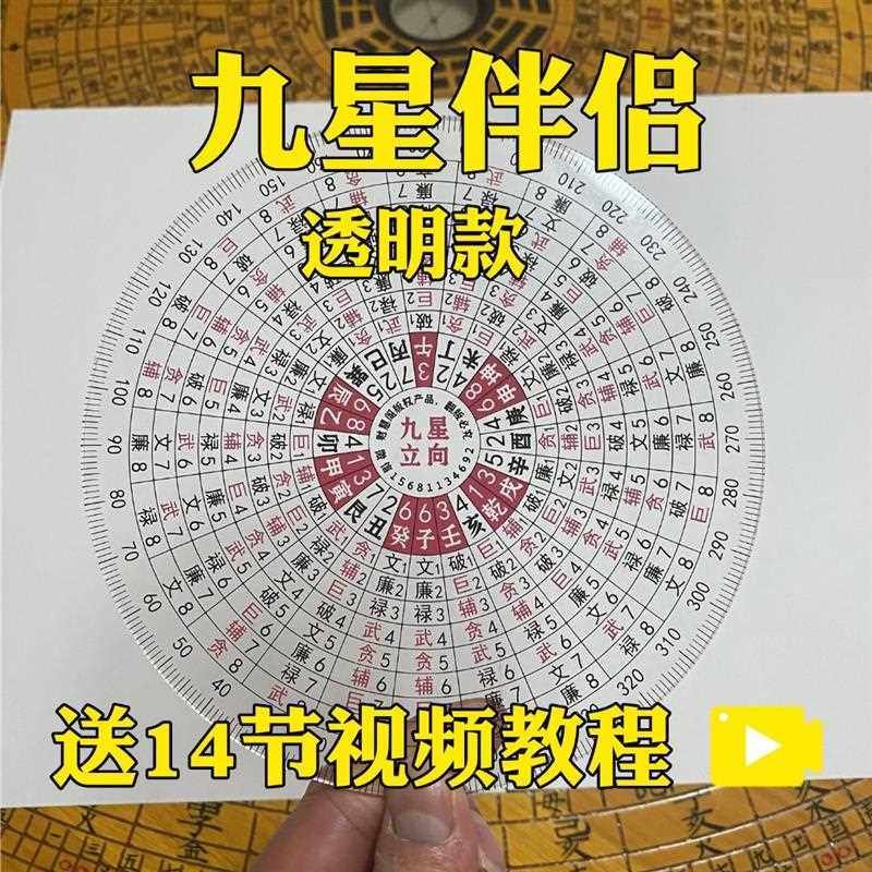 财慧阁九星立向消砂纳水罗盘伴侣 地母翻卦 辅星水法 简单好用