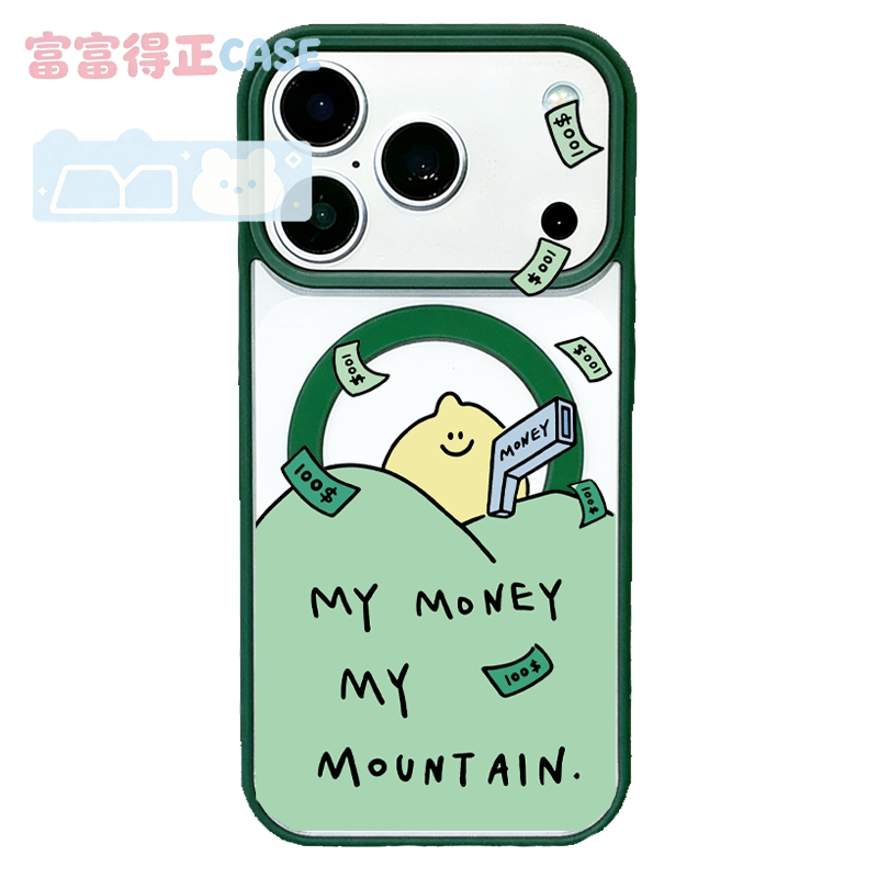 适用于苹果17promax三星联名Second Morning柠檬手机壳16EMagsafe弱磁吸15Pro亚克力14Pro苹果11我的钱山