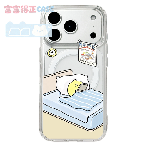 适用于苹果17promax三星联名Second Morning柠檬手机壳16EMagsafe弱磁吸15Pro亚克力14Pro苹果11柠檬在家里
