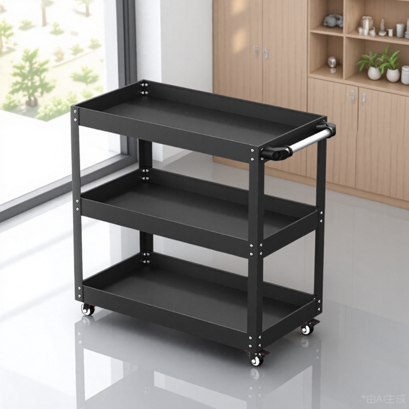 多功能工具车加厚汽修维修车间零件小手推车三层移动置物收纳架子,五金/工具,工具车/便携工具推车/平板工具车,淘宝优惠券,粉丝福利购,淘宝优惠卷