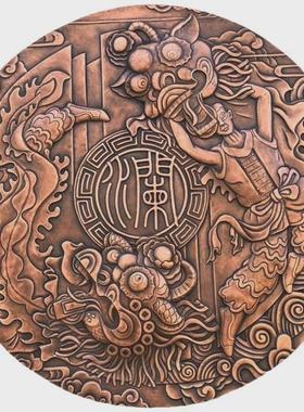 大型仿铜玻璃钢浮雕户外雕塑浮雕A室外景区广场校园文化背景墙浮