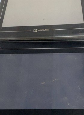 威纶通触摸屏 型号Tk6100i 2台。功能正常 成色如图