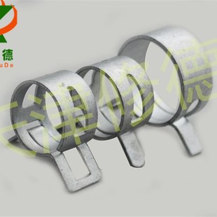 修德喉箍弹簧卡箍环箍喉箍弹性卡箍环箍喉箍65锰钢  达克罗弹簧卡