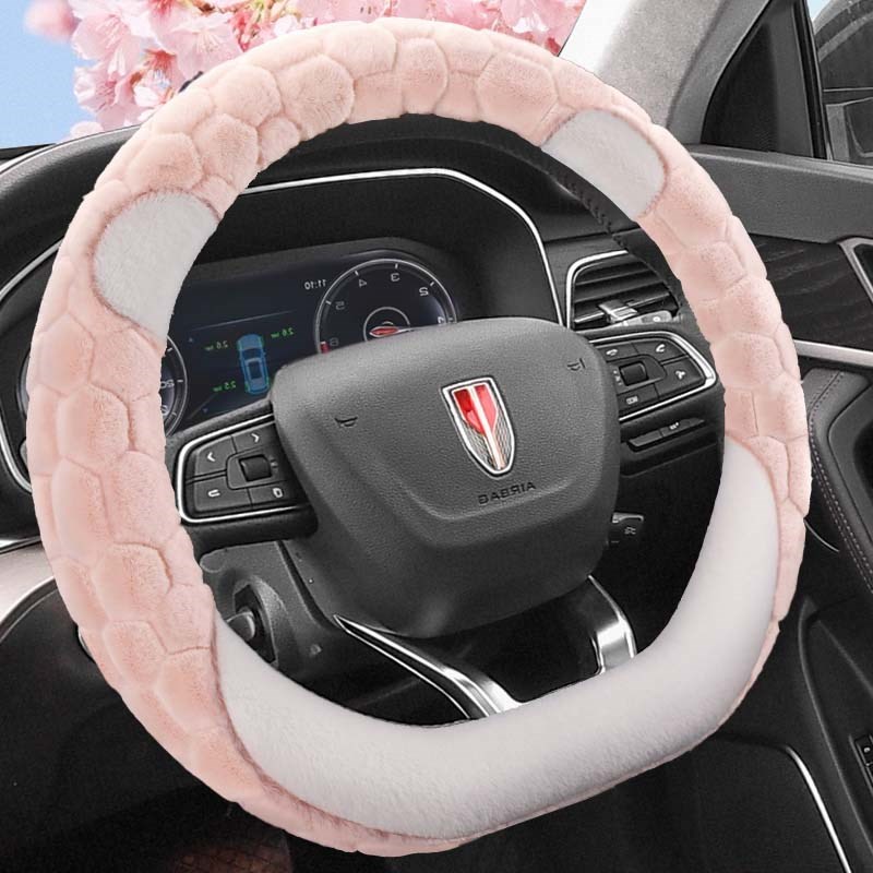 红旗H5/HS5/H9/E-HS9/HS7国礼E-QM5专用O贸然汽车方向盘套冬季保