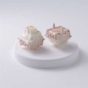 薄荷糖雷兹轴R2封底HIFI磁轴POM磁铁轴心PC外壳客制化适磁轴键盘