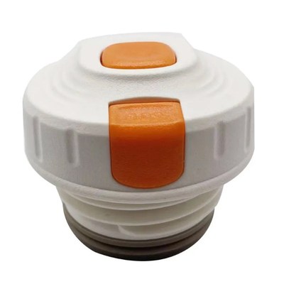 麦得丰保温杯M5196内螺纹内盖翻盖内塞橙色按钮M5156水杯盖子配件