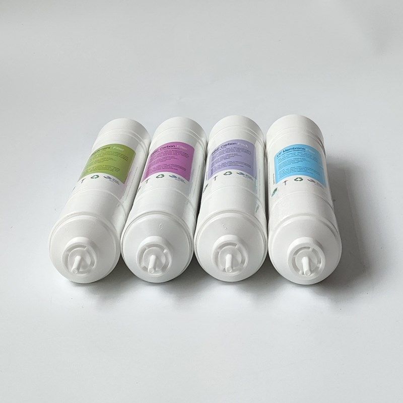 辛美反渗透纯水机RO净水器过滤器10寸2分快接滤芯4道4级滤芯