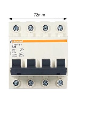 梅兰日兰动力型D类G45N1P2P3P4P1-63A断路保护器空气开关高负荷