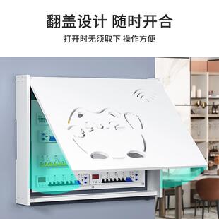 百叶窗电表箱挂画盖板遮挡弱电盒装饰画配电箱面板装饰加厚板遮丑