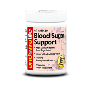 进口美国直邮Andorralife安道Blood Sugar Support中老年血糖保健
