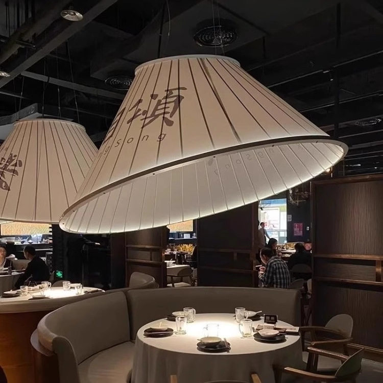 制定灯具厂家大圆形灯火锅店吊灯宴会厅大厅KTV酒店高档会所吊灯