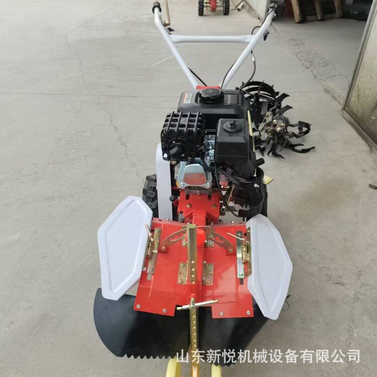 四驱前旋柴油微耕机 小型多功能果园开沟机 大葱生姜开沟培土机