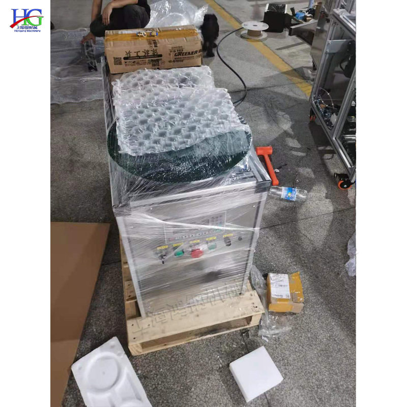 小型胶带缠绕机 泡沫箱缠绕打包机 带压顶纸箱缠绕机