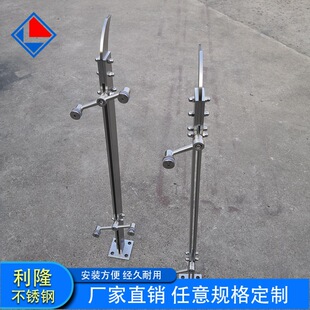 不锈钢楼梯立柱 护栏立柱建筑工程用柱及配件栏杆