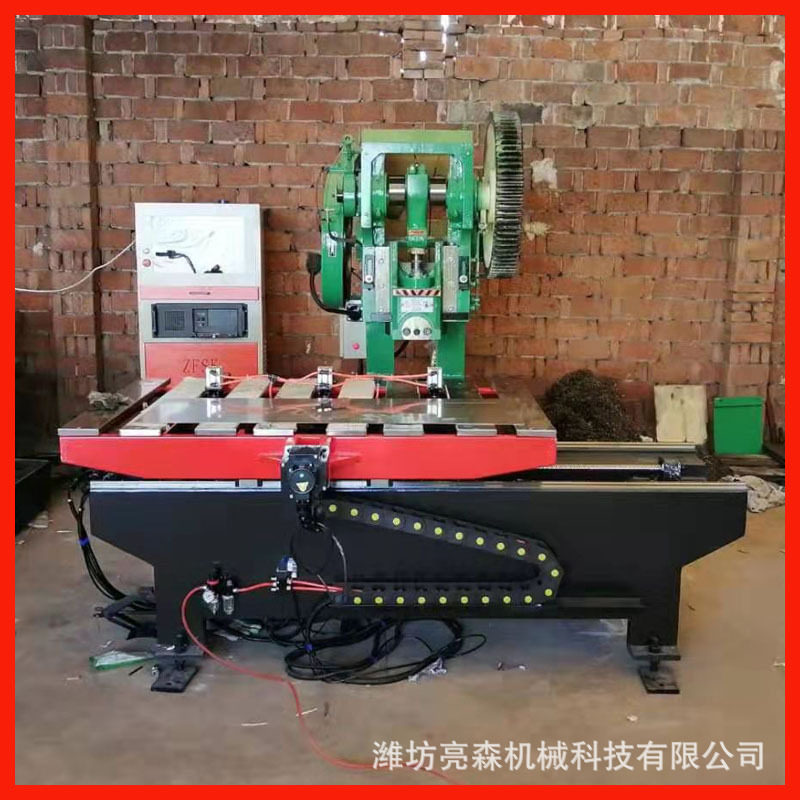 小型数控冲床百叶窗自动送料架