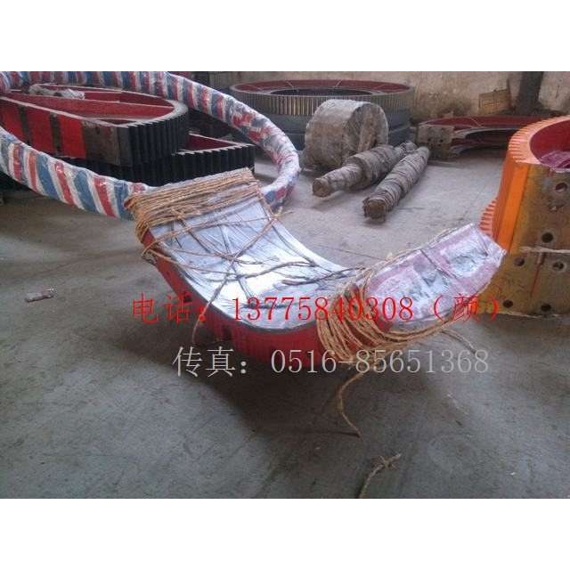 供应2.4x7米球磨机大齿轮小齿轮锡基合金传动球面瓦配件