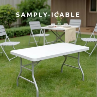 折叠桌子餐桌家用户外地摊长方形摆摊夜市便携长条桌电脑学习桌椅