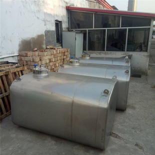 黑河供应不锈钢卧式化工耐腐蚀液体运输罐 山西酱油醋白钢运输罐