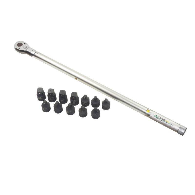500N.m预置式扭力扳手 1/4套筒头扭力扳手 20-500N.M预制力矩扳手