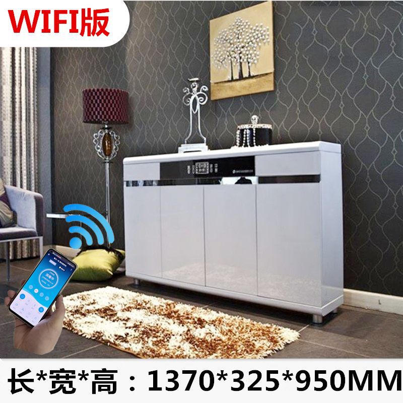 电子智能鞋柜烘干白色烤漆现代简约风格家具家用组装简约现代木