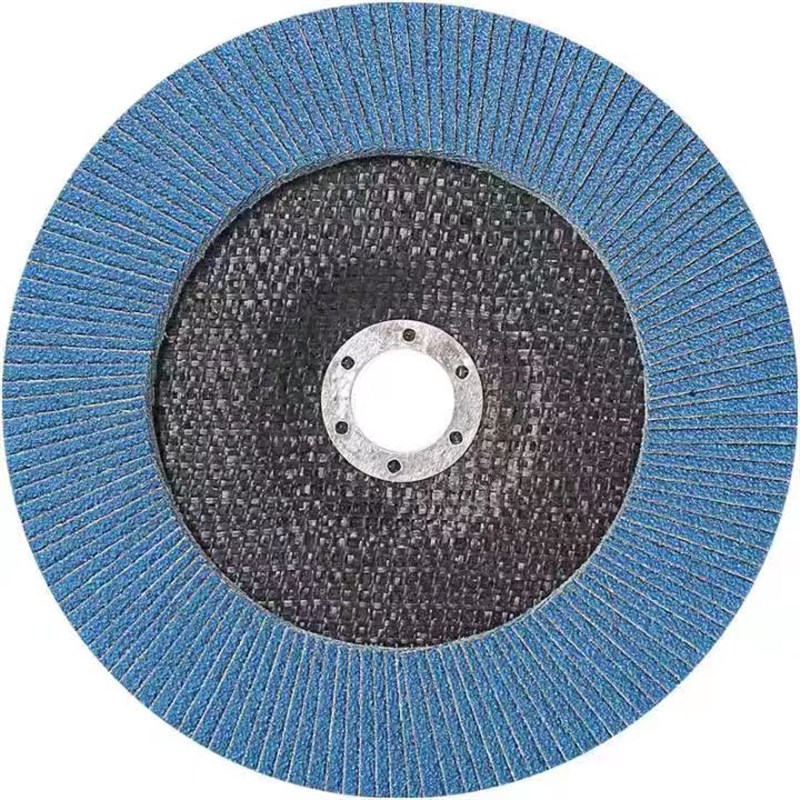 125百叶c片角磨机不锈钢金属百页片平面砂布千叶轮150/180打磨片