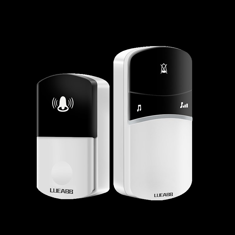 无线门铃家用免插电超p远距离叮咚玲提示器自发电遥控一拖二呼叫