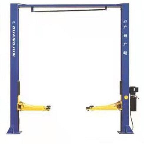 广东广峻双柱龙门举升机4T二柱升降机4.0吨龙门架汽修厂4S店60HZ