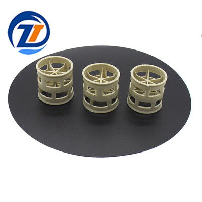 PPH拉鲁环 50mm塑料填料 聚丙烯 塑料鲍尔环