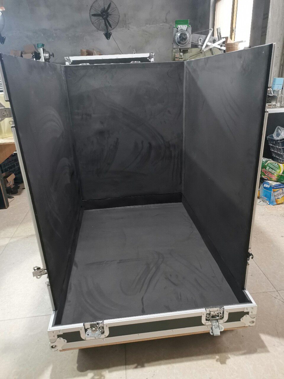 铝合金航空折叠箱定做精密仪器箱五金工具收纳箱工具箱包厂家