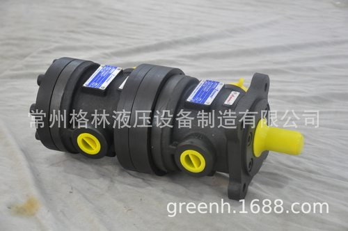 油研50T+50T油泵液压叶片泵定量叶片泵