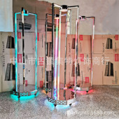 酒吧led点舞台发光跳舞台可移动gogo舞台框架充电七彩跑马舞台灯