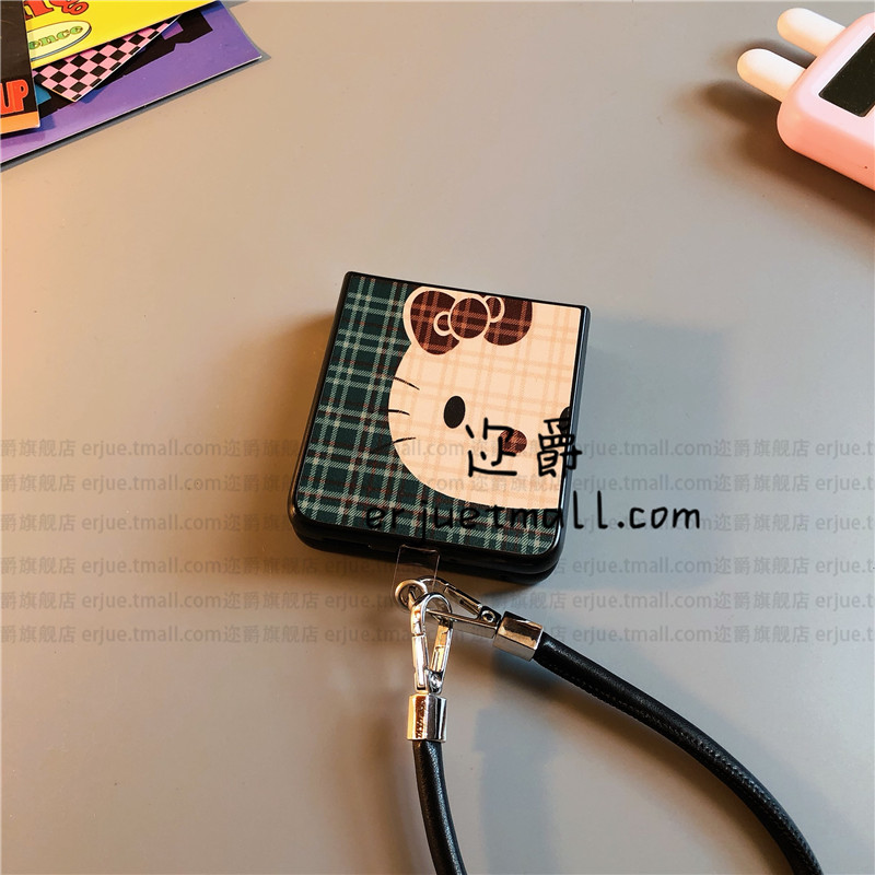 简约卡通防摔手机壳挂绳