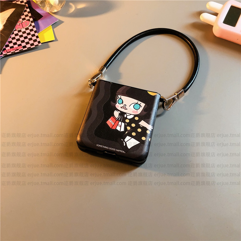 莫莉购物适用华为pocket2手机壳purax硬nova三星zflip5 6简约vivox皮p50 oppofindn3n2女w24荣耀v小米mixflip